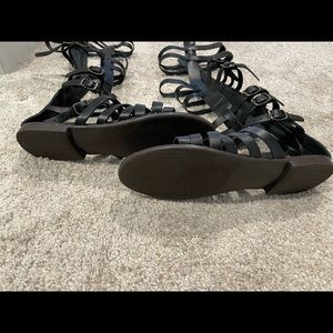 Black Gladiator sandal